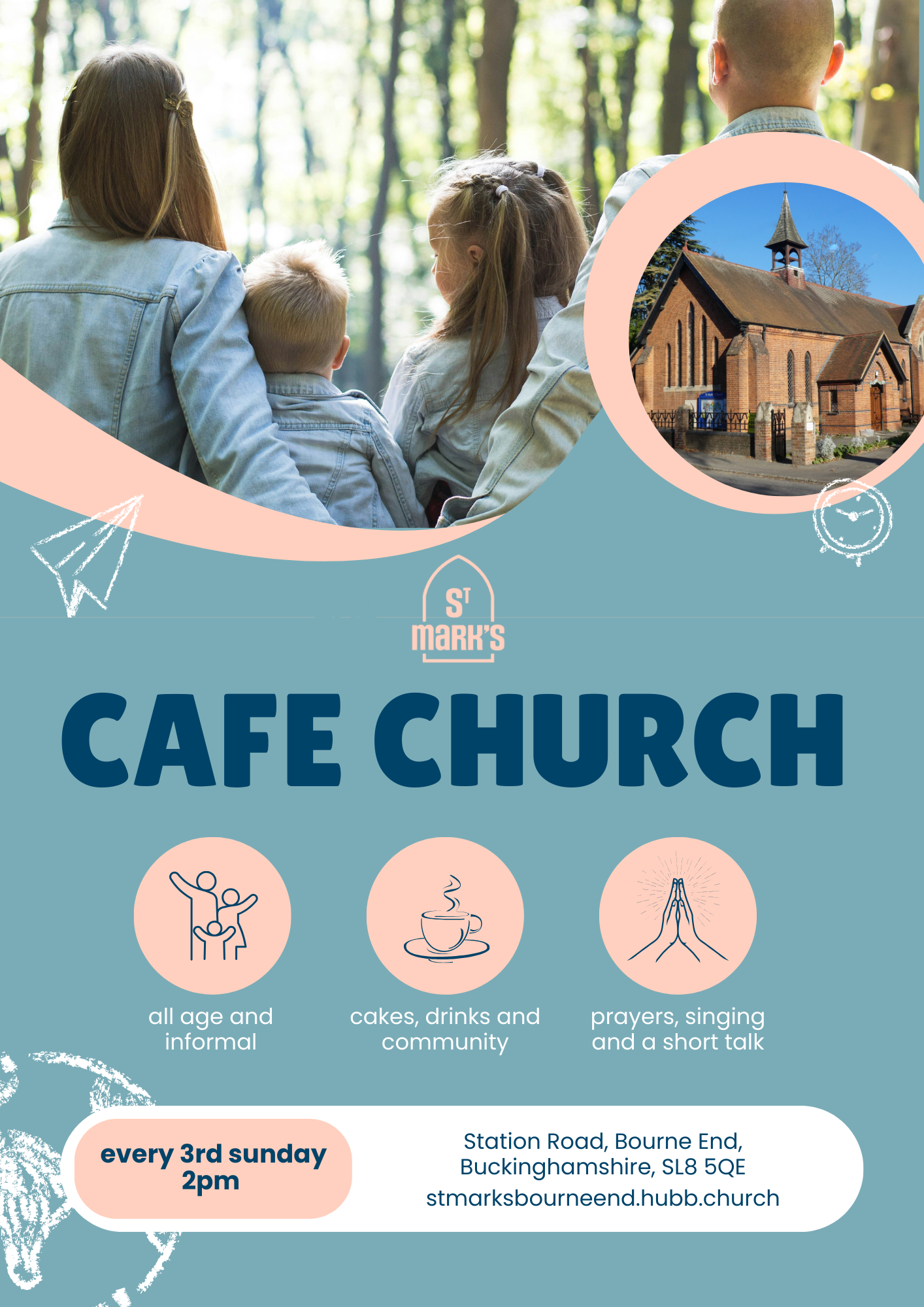 St Mark's Cafe Church Flyer